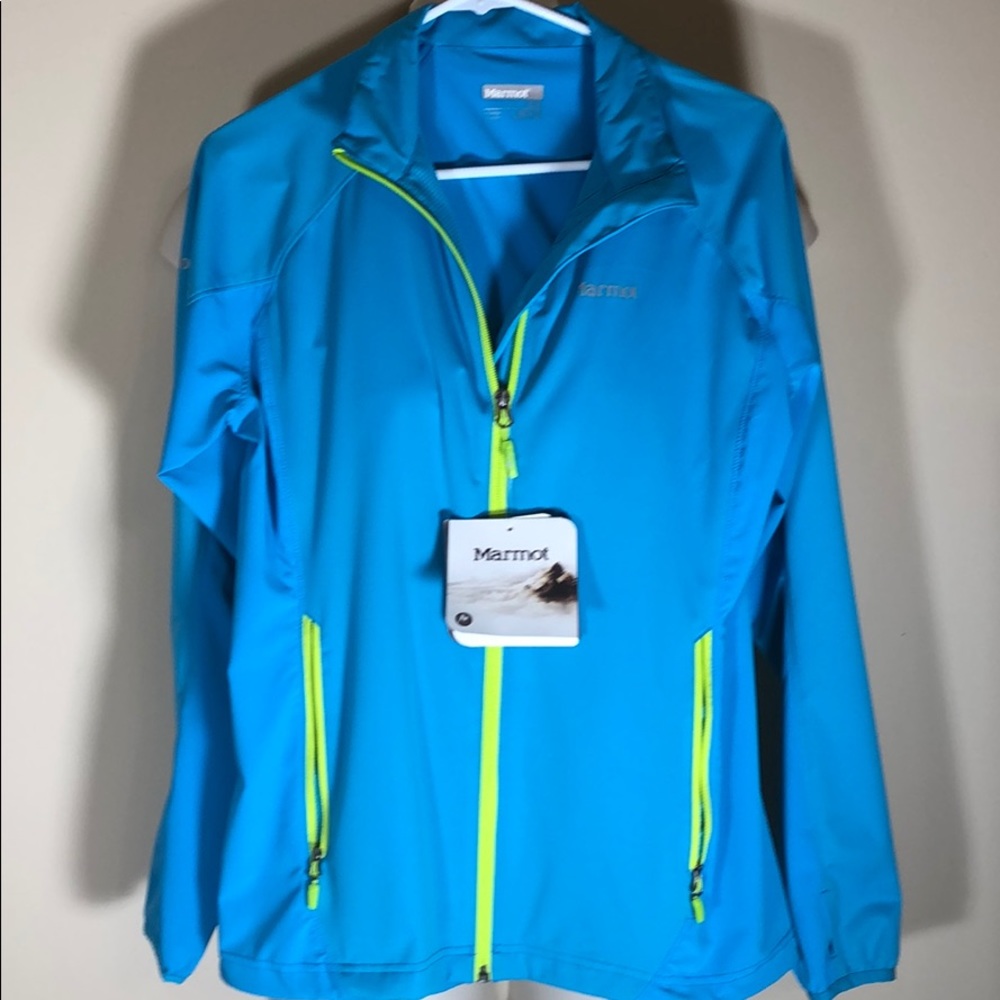 NWT Marmot Fusion Jacket - Blue Sea - Size M